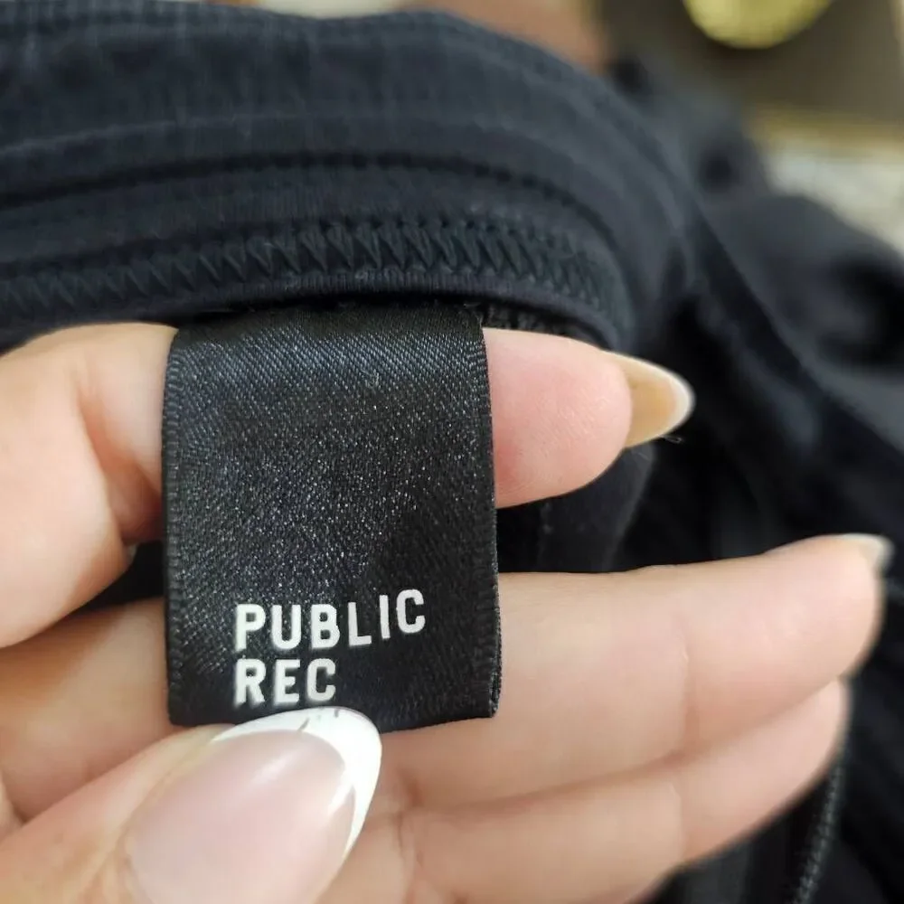 Public Rec Black Jogger Pants Mens 38x28